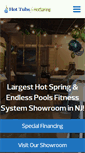 Mobile Screenshot of hottubsbyhotspring.com